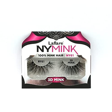 Laflare NYMink 3D Mink Lashes – NY61 - ANNS BEAUTY SUPPLY